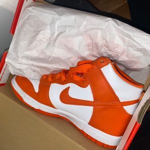 Syracuse Dunks high top